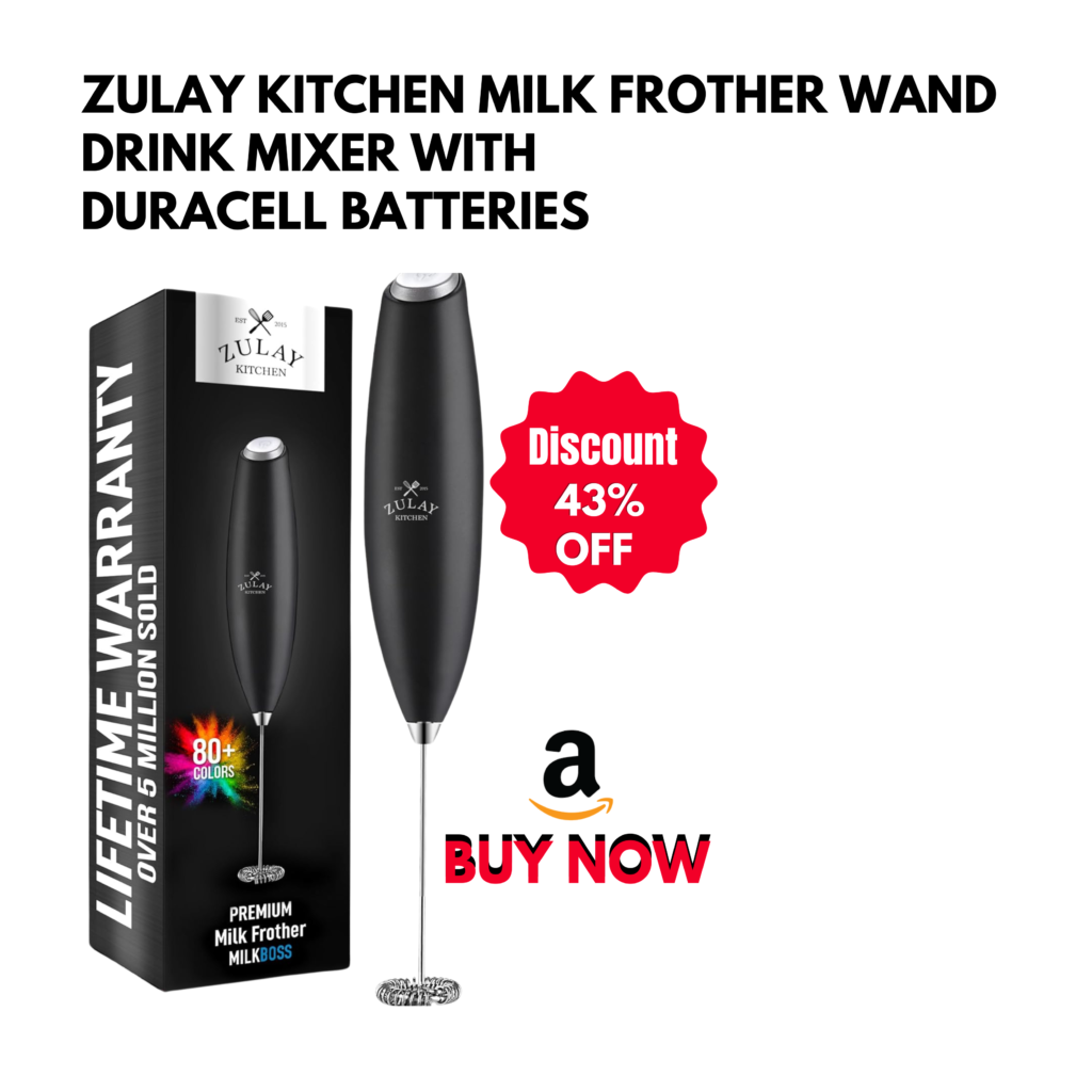 Zulay Kitchen Milk Frother 