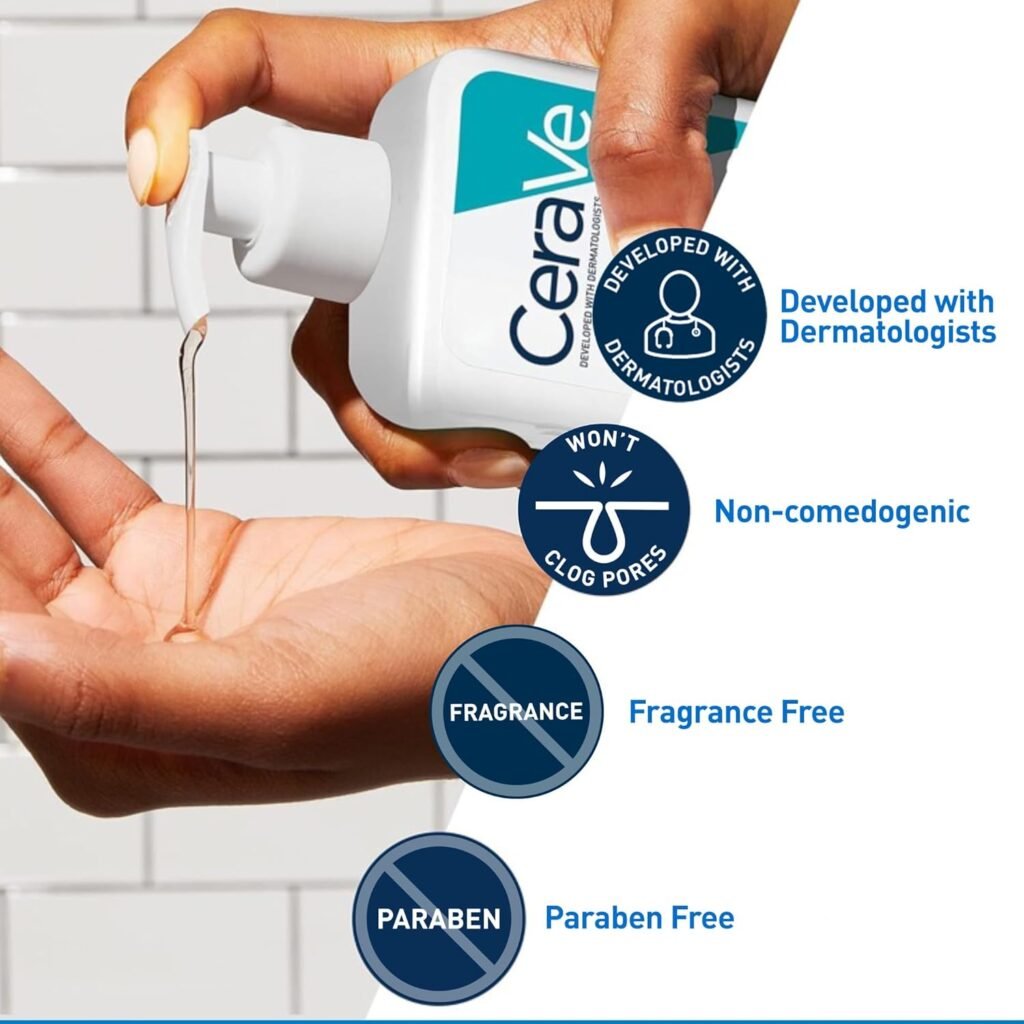 CeraVe Face Wash Acne Treatment